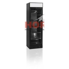 Шкаф холодильный со стеклом tefcold cev425cp-black