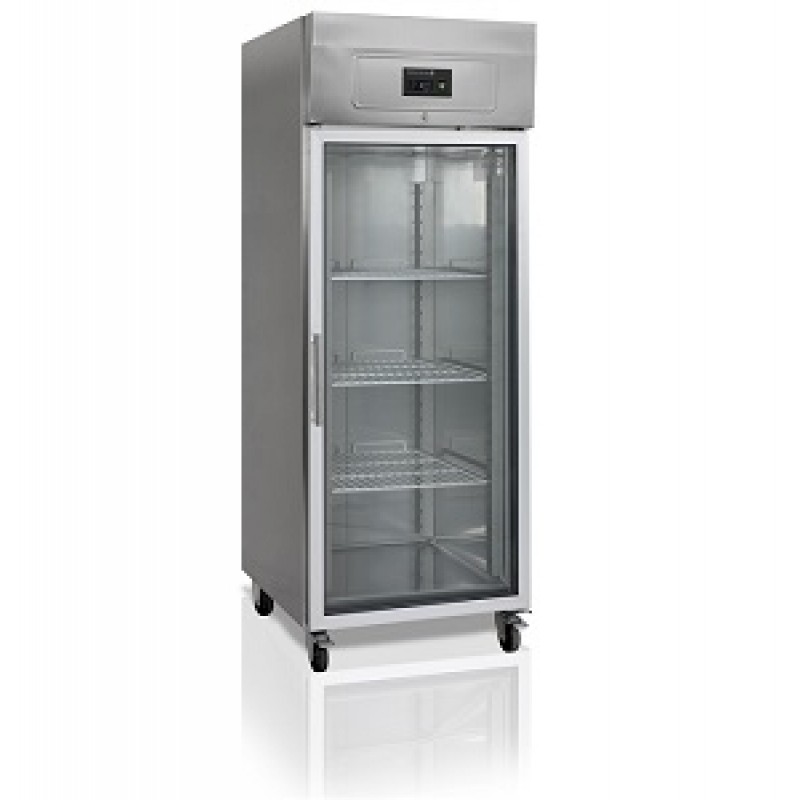 Шкаф холодильный со стеклом tefcold rk710g
