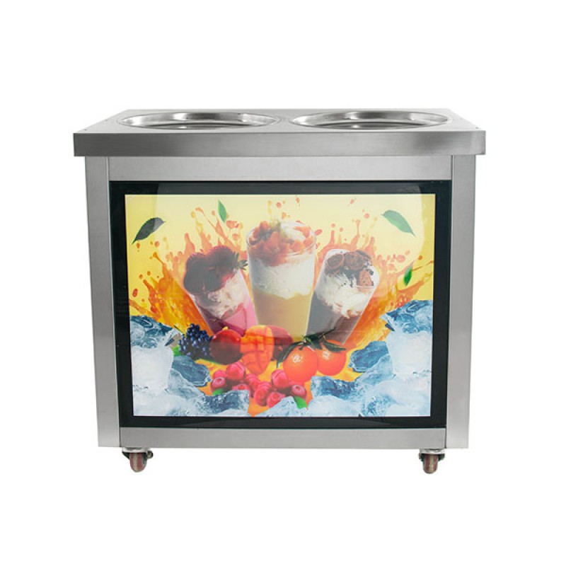 Фризер для ролл мороженого KCB-2Y Foodatlas (световой короб)