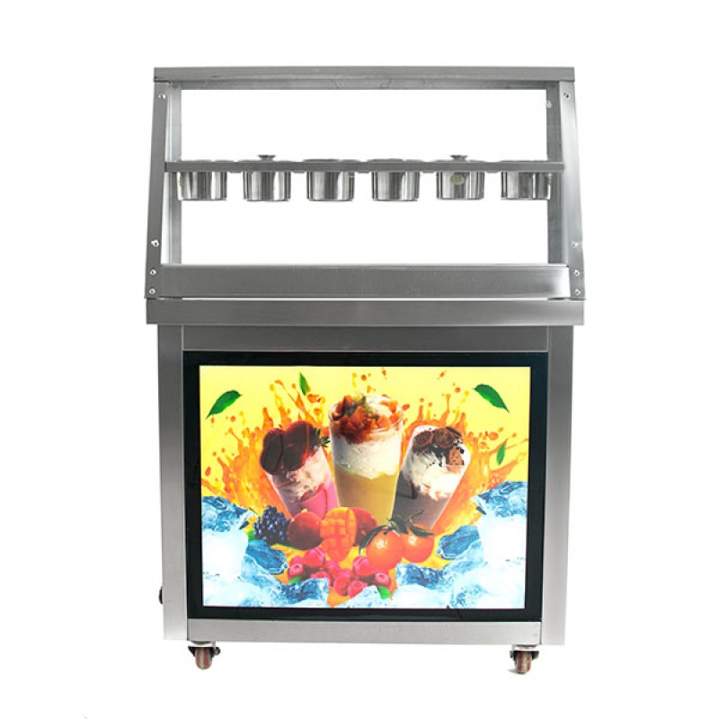 Фризер для ролл мороженого KCB-2Y Foodatlas (контейнеры, световой короб)