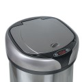 Ведро для мусора сенсорное, круглое, нерж, внутр ведро, Foodatlas JAH-9112, 12 л