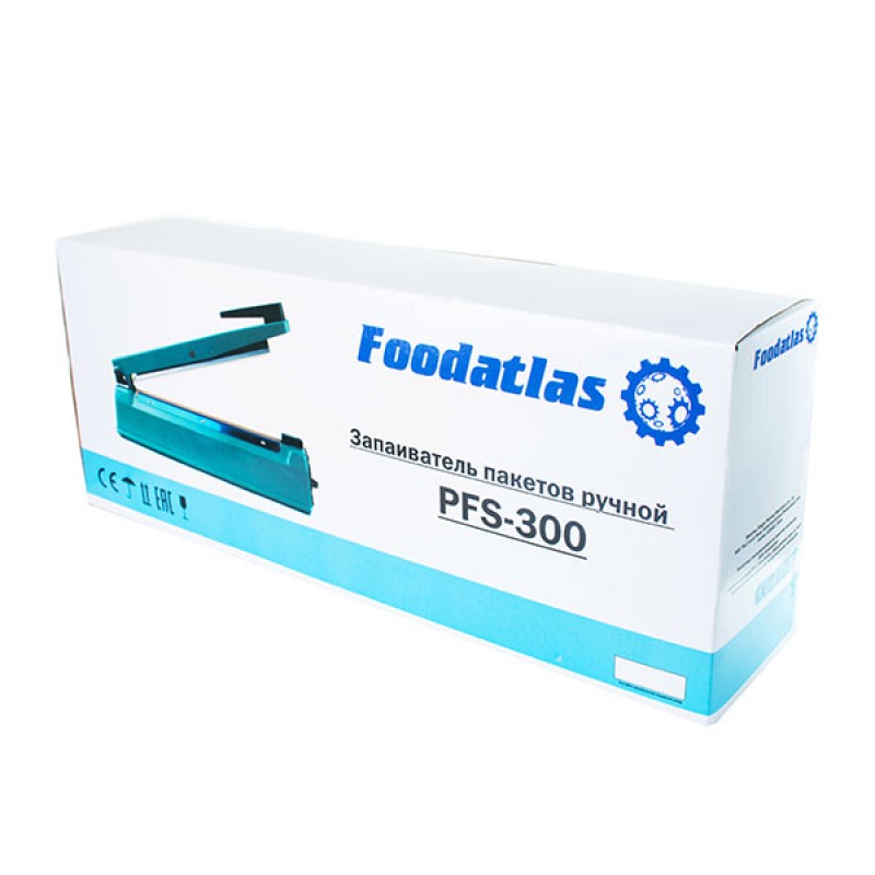 Запайщик пакетов ручной PFS-300 (металл, 2 мм) Foodatlas Pro