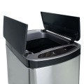 Ведро для мусора сенсорное, прямоугольное, створки, внутр ведро, Foodatlas JAH-5211, 20 л
