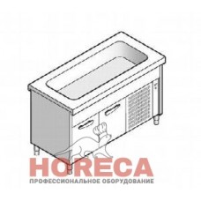 ПРИЛАВОК ДЛЯ ХОЛОД. БЛЮД С ОХЛ. ВАННОЙ НА ХОЛОД. ШКАФУ EMAINOX HCEVVR12 8035219HC (C9713)