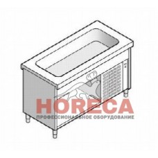 ПРИЛАВОК ДЛЯ ХОЛОД. БЛЮД С ОХЛ. ВАННОЙ НА ОТКРЫТОМ ШКАФУ EMAINOX 8HCEGVR15 8045037HC (B0871)