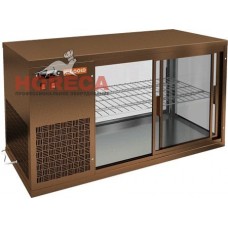 Витрина hicold vrl 1100 l bronze