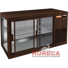 Витрина hicold vrl 1100 r brown