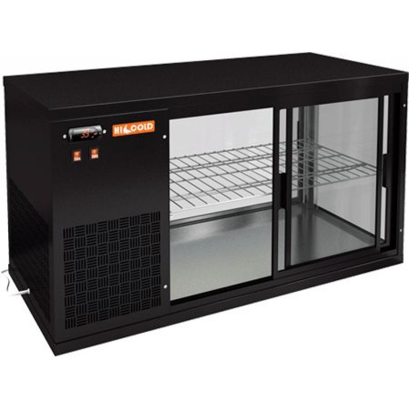 Витрина hicold vrl 900 l black