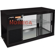 Витрина hicold vrl 1300 l black