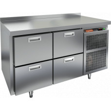 СТОЛ С МОРОЗИЛЬНЫМ ШКАФОМ HICOLD GN 22/BT (R290)
