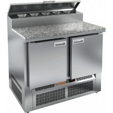 СТОЛ ДЛЯ ПИЦЦЫ HICOLD PZE2-11/GN (1/6H) КАМЕНЬ (R290)
