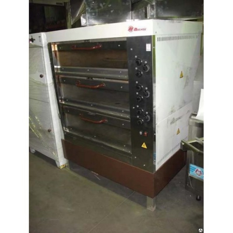 Печь хлебопекарная ХПЭ-750/3С со стеклянными дверками