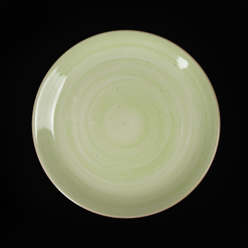 Тарелка мелкая 200 мм зеленая «Corone Natura»
