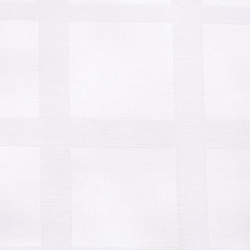 Скатерть 145х145 см «Журавинка» белая (квадрат)