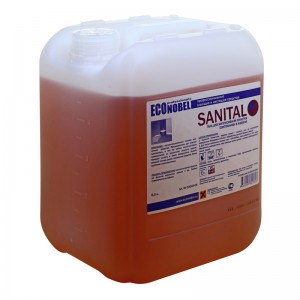 Средство для чистки сантехники и кафеля SANITAL, 5 л (03040.5)