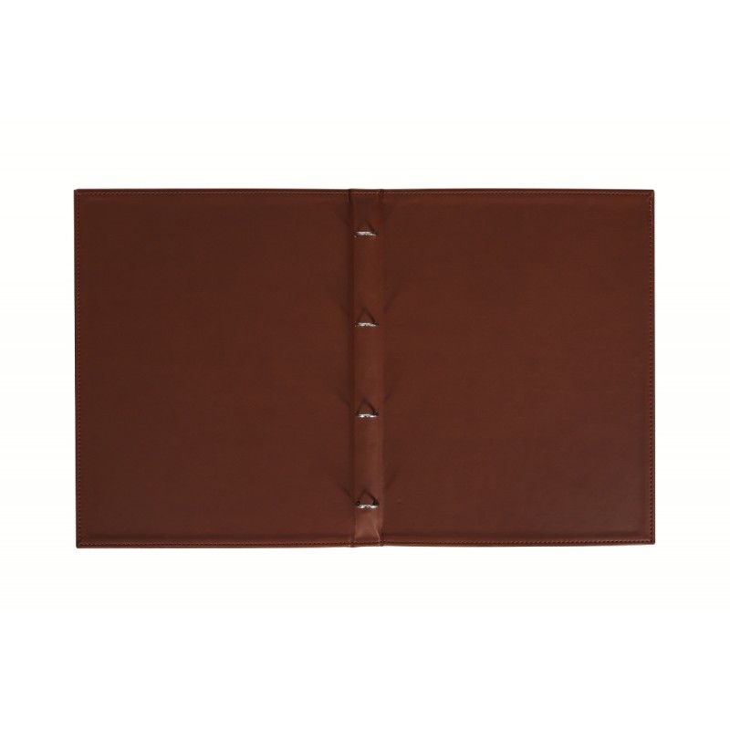 Папка для меню 250х320 мм, цвет светло-коричневый