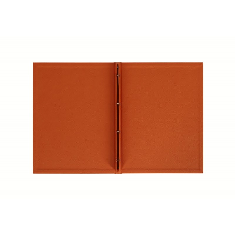 Папка для меню 250х320 мм Soft-touch, цвет оранжевый