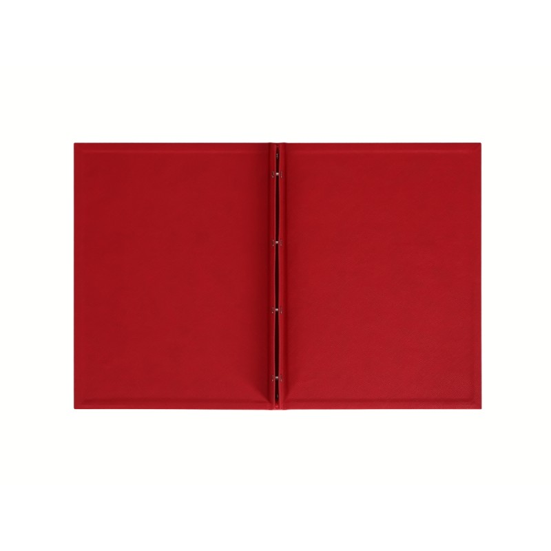 Папка для меню 250х320 мм Soft-touch, цвет: красный