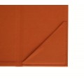 Папка-счет 220х120 мм Soft-touch, цвет: оранжевый