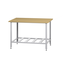 Стол кондитерский СПРн - 1200*600*860 "Norma Inox" (полка-решетка, ножка угловая)