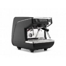 КОФЕМАШИНА РОЖКОВАЯ NUOVA SIMONELLI APPIA LIFE 1GR V 220V ВЫСОКАЯ ГРУППА АВТОМАТ ЧЕРНАЯ (D5302)