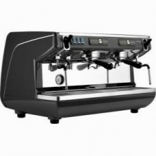 КОФЕМАШИНА РОЖКОВАЯ NUOVA SIMONELLI APPIA LIFE 2 GR S 220V ВЫСОКАЯ ГРУППА ПОЛУАВТОМАТ ЧЕРНАЯ (D5223)