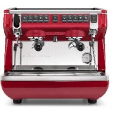 КОФЕМАШИНА РОЖКОВАЯ NUOVA SIMONELLI APPIA LIFE COMPACT 2GR V 220V ВЫСОКАЯ ГРУППА АВТОМАТ КРАСНАЯ (D5289)