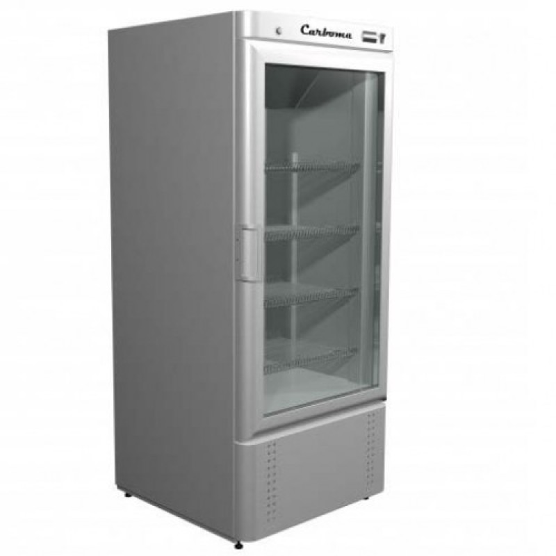 Шкаф Carboma R 700 С стекло холодильный