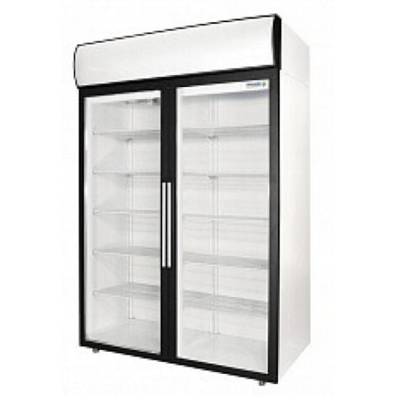 Шкаф Polair DM110-S холодильный распашные стеклянные двери
