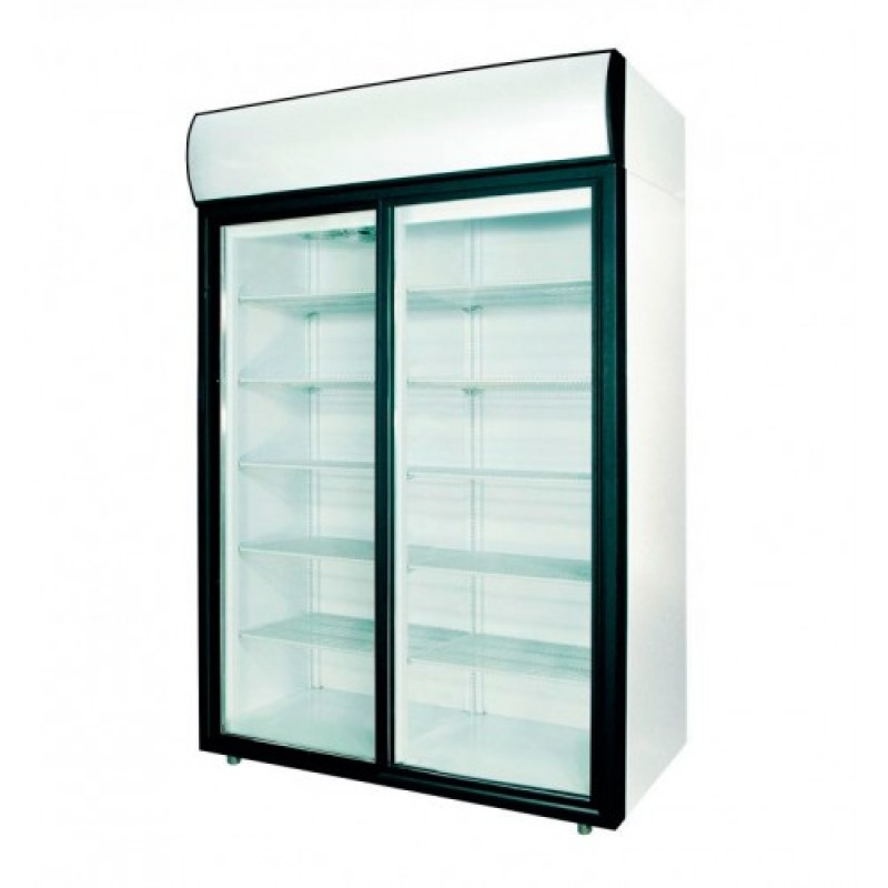 Шкаф Polair DM114-S холодильный распашные стеклянные двери