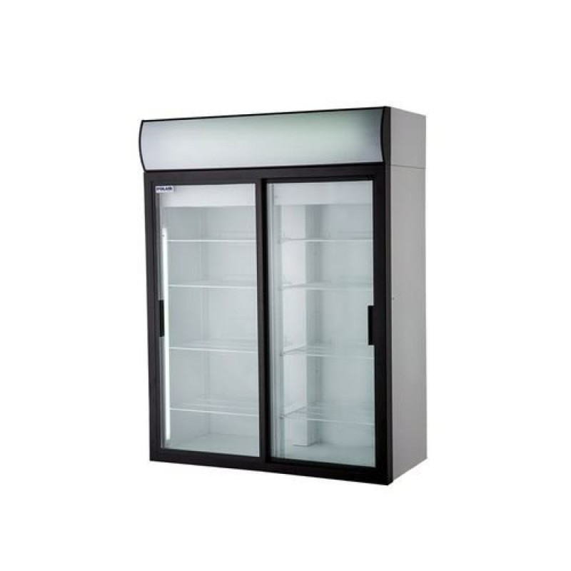 Шкаф Polair DV110-S универсальный распашные стеклянные двери